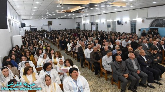 أجواء روحية عامرة بالفرح في قداس عيد القيامة بالقوش