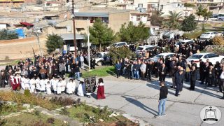 بلدة القوش تستذكر جمعة الموتى المؤمنين بمراسيم كنسية