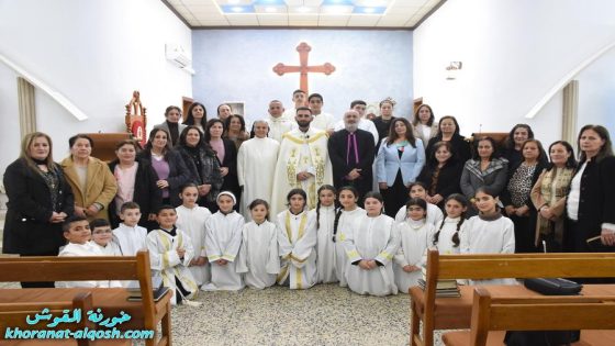 قداس الأحد الرابع من الصوم بمشاركة “لقاء المرأة” في القوش احتفاءً بيوم المرأة العالمي