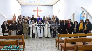 كنيسة مار قرداغ في القوش تحتضن مراسيم درب الصليب المقدس