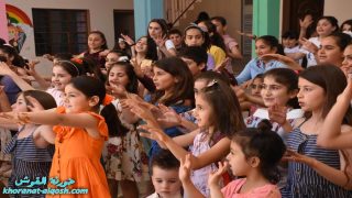 انطلاق دورة التعليم المسيحي في كنيسة القوش