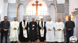 قداس خميس الفصح في كنيسة مار كوركيس/القوش