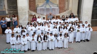 بالصور … كنيسة القوش تحتفل بعيد الصعود والشكر للمتناولين الجدد