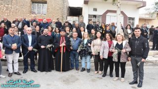 بالصور … تلاميذ مدارس القوش الابتدائية يحتفلون بمسيرة السعانين