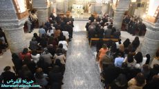 صلوات وفرح القيامة يجمعان أبناء القوش في كنيسة مار كوركيس