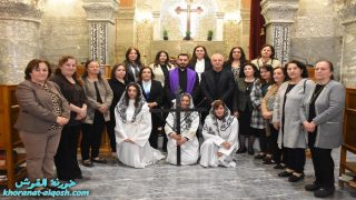 الجمعة الخامسة لرتبة درب الصليب في كنيسة مار كوركيس في القوش