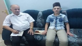 الطالب المتفوق صقر فائز جهوري يحقق المرتبة الاولى على ابتدائيات قضاء تلكيف