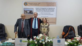 حصول المهندس مازن سنحاريب عبيّا على شهادة الماجستير من كلية الهندسة ، جامعة صلاح الدين – اربيل