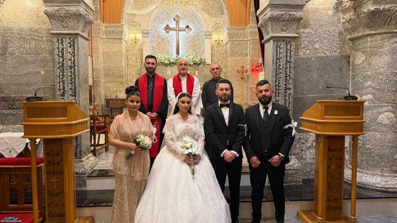 زواج مبارك عيسى & عذراء