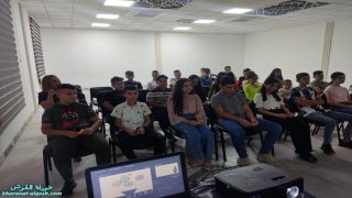 محاضرة بعنوان “تطوير الذات ” لأعضاء لقاء الشباب للمرحلتين المتوسطة والاعدادية في القوش