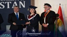 ابنة القوش تتوج مسيرتها الجامعية بالتفوق ومرتبة الشرف
