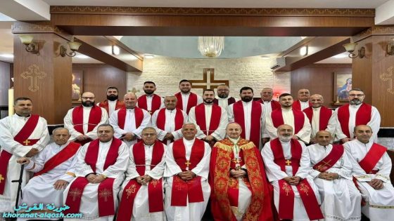 كهنة الأبرشيات يجتمعون في شيوز للاحتفال بخميس الأسرار