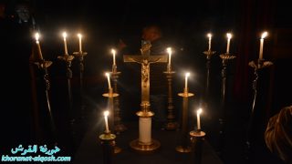 بالصور … صلاة و مراسيم تفسير الالام المسيح في القوش