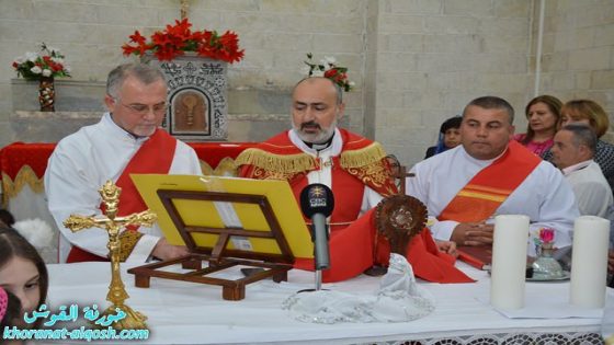القوش تحتفل بعيد شفيعها القديس مار ميخا النوهدري