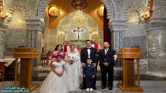زواج مبارك فرات & ديانا