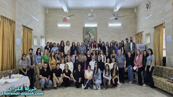 أبرشية ألقوش تواصل دورة معلمي التعليم المسيحي في الشيخان بروح الإيمان والخدمة