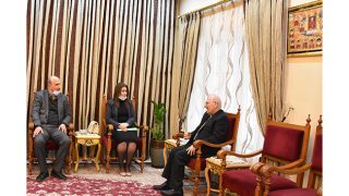 الكاردينال ساكو يستقبل الدكتورة مارلين أويشا