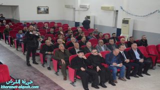 حفل اختتام مشروع انارة بلدة القوش الممول من الوكالة الامريكية للتنمية الدولية