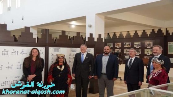 السفير الأمريكي يعلن من متحف التراث السرياني إطلاق مشروع الحفاظ على التراث الثقافي للأقليات في العراق ودعم المتحف