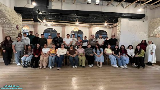 لقاء المرحلتين المتوسطة والإعدادية يقيم نشاطًا ترفيهيًا في القوش