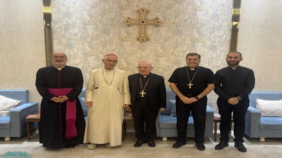 غبطة البطريرك ساكو يزور القوش مؤكداً على عمق الإيمان وجذور الكنيسة فيها