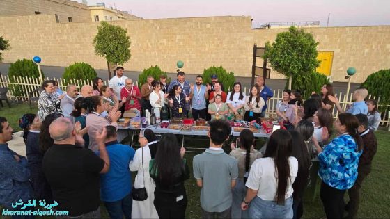 أخويات جماعة المحبة والفرح يلتقين في دير السيدة في القوش&nbsp;