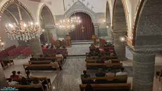 اللقاء الأول للخوراسقف د. غزوان شهارا مع مسؤولي كنيسة القوش استعداداً لعيد الصليب المقدس