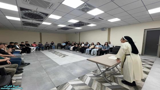 تجدد اللقاء الروحي للمرحلتين المتوسطة والإعدادية في القوش بمقاسمة إنجيلية حول مريم ومرتا