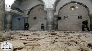 بالصور … البدء بترميم كنيسة مار كوركيس في القوش