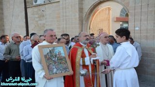 بمناسبة تذكار مار قرداغ الشهيد، بلدة القوش تحتفل بقداس الهي كبير في كنيسته