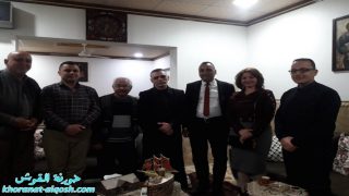 اللجنة الرعوية في مجلس خورنة القوش يزور عدد من المرضى