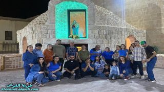 لقاء روحي يجمع أخويتي مار ميخا القوش ومار يوسف البتول – الشيخان في دير السيدة العذراء بألقوش