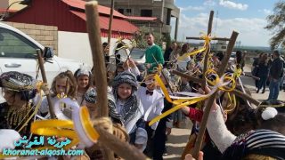 بالصور … اطفال روضة بيت الملائكة يحتفلون بعيد السعانين