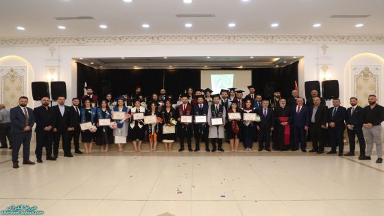 اتحاد الطلبة والشبيبة الكلدوآشوري يحتفل بتخرج طلبة جامعتي دهوك والموصل في القوش