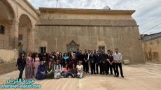 زيارة علمية لطلبة جامعة دهوك إلى كنائس ومعالم القوش التاريخية
