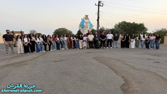 مع مريم نرفع صلواتنا إلى السماء