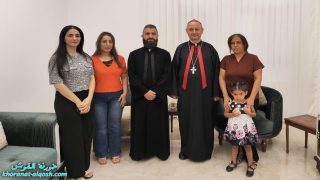 المطران فيليكس الشابي يستقبل كادر أخوة مار ميخا – القوش