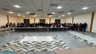 ورشة عمل تجمع لقاء طلبة المرحلتين المتوسطة والإعدادية في القوش