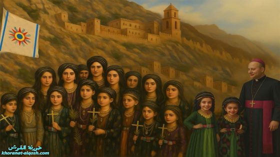 ️وفد من حزب الاتحاد الديمقراطي الكلداني يزور سيادة المطران فيليكس سعيد الشابي