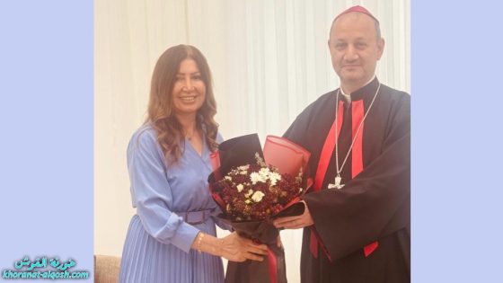 قناة عشتار تهنئ المطران مار فيلكس الشابي بتسلّمه مهام المدبر البطريركي لأبرشية القوش الكلدانية