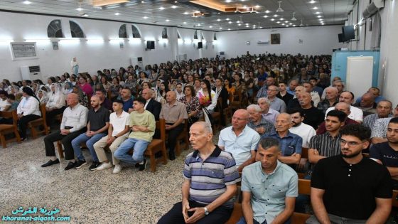 قداس احتفالي وزياح بمناسبة عيد مارقرداغ في القوش