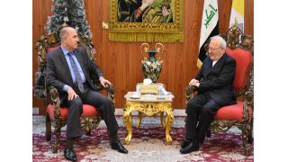 الكاردينال ساكو يستقبل رئيس ديوان الوقف السني