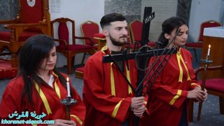 بالصور … اختتام مراسيم درب الصليب للجمعة السادسة في كنائس القوش