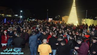 في بلدة القوش، صلاة بمناسبة اختتام العام 2018 و الاحتفالات بأستقبال العام الجديد 2019