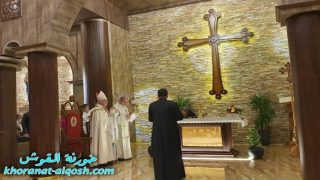 الرسامة الخوراسقفية للأب فارس ياقو مروكي في كنيسة مار كوركيس – تللسقف