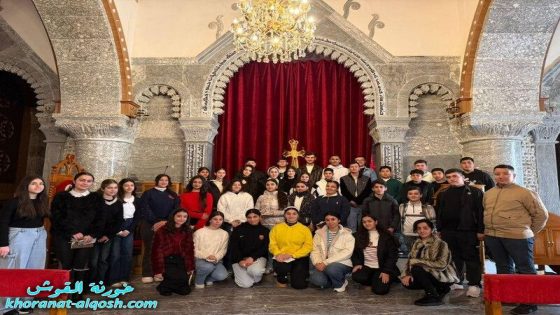 أخوية سيدة الانتقال تُقيم صلاة استعداد روحي لأسبوع الفصح المجيد