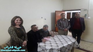 ضمن الزيارة الاسبوعية، اللجنة الرعوية في خورنة القوش تزور المرضى