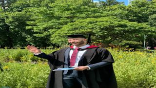 حصول الطالب سافيو نجيب عيسى نونا من أبناء القوش على شهادة الماجستير