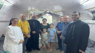 استمرار الزيارة الرعوية لأهالي بلدة القوش