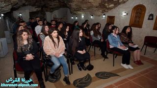 “الكلمات السبع الاخيرة للرب يسوع “، رياضة روحية لأعضاء لقاء الشباب الجامعي في القوش